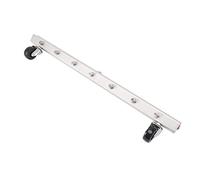 SPYMINNPOO Nettoyeur Haute Pression Balai à Eau Pulvérisation Durable à 7 Trous pour Le Nettoyage du Châssis 25,59" 1/4 Connecteur Rapide Nettoyeur de Train de Roulement Alliage de Zinc, Cuivre,