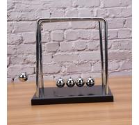 SPYMINNPOO Newton's Cradle - Boules D'équilibre, Jouet Physique éducatif pour Enfants, Décoration de Table de Bureau, Plastique ABS de Grande Taille pour L'étude à Domicile
