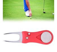 SPYMINNPOO Outil de Réparation de Ressort de, Fourchette en Acier Inoxydable Durable pour L'entraînement pour Terrain de et Club de, Poignée en Plastique ABS en Acier Inoxydable 304 Rouge 10,9 X