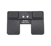 SPYMINNPOO Page Turner Pedal, Music Page Turner pour les Tablettes de Guitare de Piano Smartphones, Télécommande de Pédale de Pied Rechargeable
