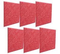 SPYMINNPOO Panneaux Silencieux Insonorisés pour L'isolation Acoustique dans la Salle de Piano et la Maternelle (rouge)