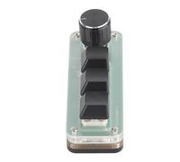 SPYMINNPOO Petit Clavier DE Liaison Multifonctionnelle RVB RETRACKING MECANICAL Clavier pour Office TRAVAILLEUR DE Laboratoire DE CONTRÔLE Industriel