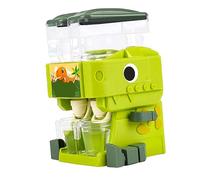 SPYMINNPOO Petit Distributeur d'eau pour Enfants, Jouet en Forme de Dinosaure de Simulation, Cultiver des Compétences Manuelles Matériau: Plastique (Green)