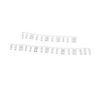 SPYMINNPOO Piano Key Stickers pour les Débutants, 61 CLÉS FALION PLAQUE SILICONE Clavier de Notes avec une Boîte de Stockage Protectrice (BLACK)