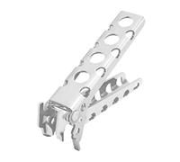 SPYMINNPOO Pince de Récupération de Cuisine Antidérapante en Alliage D'aluminium Léger, Pince de Bol de Casserole Chaude pour Camping Voyage en Plein Air (SILVER)