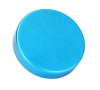 SPYMINNPOO Porte-Craie Magnétique, étui à Craie de Billard en Aluminium avec Boule Magnétique pour Jeux de Bâtons de Billard, Facile à Transporter et à Placer, Taille 3x0,5 Cm (Blue)