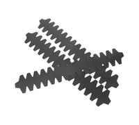 SPYMINNPOO Protecteur de Raquette de Padel, 3 Pièces, Bande de Protection Anti-Rayures pour Cadre en PU de 15,7 Pouces, Accessoires pour Joueurs de Padel