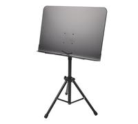 SPYMINNPOO Pupitre de Partitions, Support de Musique Robuste en ABS Portable Pliable en Hauteur Réglable, avec Sac de Transport, pour Musiciens, Chefs D'orchestre, Performances (BLACK)