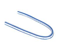 SPYMINNPOO Règle de Courbe Flexible, Outil de Mesure Pliable pour le Dessin et la Couture, Règle de Courbe de Serpent en Plastique Souple pour la Coupe de Vêtements, Légère et Portable pour un Usage