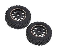 SPYMINNPOO Remplacement de Pneus de Camion RC F4312, 2 Paires de Roues en Caoutchouc, Haute ténacité et stabilité, pour Haiboxing 3101A