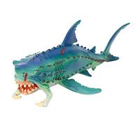 SPYMINNPOO Requins Figure, ABS Simulation Océan Animaux Modèle, Ameublement Jouet pour Garçons et Filles (Vert) Schleich Eldrador Creatures