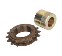 SPYMINNPOO Roue Libre 16T, Kit D'Adaptateur de Volant D'inertie Léger, Roue Libre de Vélo avec Adaptateur de 20 Mm de Remplacement pour Tricycles électriques, Motos, Karts