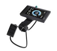 SPYMINNPOO S830 Electric LCD Display Metter, 5 Cable, Panneau de Commande Imperméable Ordinateur de Vélo à Grand écran, pour Vélo et Scooter