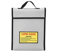SPYMINNPOO Sac à Main Ignifuge Antidéflagrant pour Batterie au Lithium pour la Protection et la sécurité, Universel pour les Utilisateurs de Batterie au Lithium, 11,8 X 9,1 X 2 Pouces