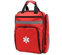 SPYMINNPOO Sac de Pompier, Sac d'urgence à Bande Réfléchissante, de Premiers Secours, à Dos Médical d'urgence pour Voyage et Camping
