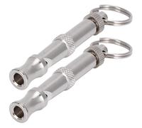 SPYMINNPOO Sifflet à Ultrasons pour Entraînement de Pigeons, Outil D'entraînement en Acier Inoxydable de Haute qualité pour Chiens et Animaux Domestiques, 2 Pièces pour L'entraînement en Hangar à