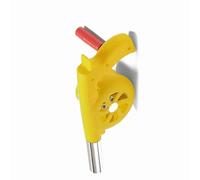 SPYMINNPOO Souleur à Main, Souffleur de Barbecue Portable Fanblade Camping Randonnée, Efficace et sans Effort, Résistant à l'usure et Robuste, Plus Sûre et Confortable, Pratique et Portable, (Yellow)