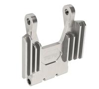 SPYMINNPOO Support de Siège de Robinet Avant en Aluminium 7075-T6, pour LOSI 1:4 Promoto-MX, Léger, stabilité Améliorée, Installation Facile (Silver)