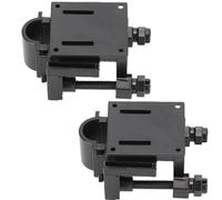 SPYMINNPOO Support de Tuyau d'eau D'Aquarium Durable, 2 Pièces, avec Clamp/Holder de Montage pour Aquarium, Pince de Fixation pour Tube de Diamètre Inférieur à 18mm, Noir