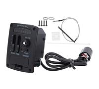 SPYMINNPOO Système D'amplificateur de Tuner de ukulélé EQ à 2 Bandes LED pour Débutants/professionnels de qualité Sonore Haute fidélité