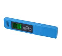 SPYMINNPOO Testeur de conductivité électrique Numérique TDS EC, Test de qualité de L'Eau pour Eau Potable, Piscines, Irrigation des Terres Agricoles, Bleu 6,1x1,2x0,6 Pouces (Rétroéclairage)