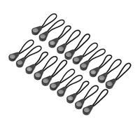 SPYMINNPOO Tête D'extraction de Fermeture éclair, 20 Pièces, Brille dans le Noir, Anti-perte, pour Sac à Dos D'extérieur, Extrémités de Corde à Fermeture éclair Lumineuses, Camping