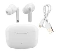 SPYMINNPOO Traductor de Langue Écouteurs 5.3 Traduction en Temps Réel en 114 Langues avec Un Mode de Conversation pour Haut-parleurs pour Les Réunions Commerciales de Voyage (White)
