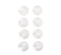 SPYMINNPOO Ventouses, Ensemble de Remplacement en PVC à Forte Tenue pour Lits de Chat, 8 Pièces 3,15 Pouces pour Perchoirs de Fenêtre et Hamacs