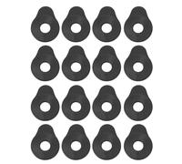 SPYMINNPOO Verrous de Sangle de Guitare 16 Pièces, Adaptateur Universel en Caoutchouc pour ukulélé Acoustique Basse électrique, sans Perçage, Ajustement sécurisé pour les Sangles Gotoh