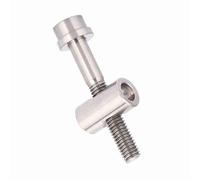 SPYMINNPOO Vis de Tige de Selle de Vélo Solide en Alliage de Titane M5x30/35/40mm, Boulon de Remplacement pour Plusieurs Modèles de Vélo (M5x35)