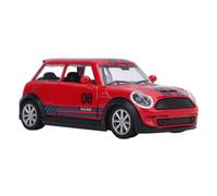SPYMINNPOO Voiture Interactive Tout-Terrain en Alliage à Tirer, Jouet Miniature moulé sous Pression pour Enfants, Améliore Les Compétences Pratiques pour Les Activités de Liaison Familiale (Rouge)