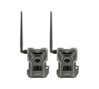 Spypoint Caméra de Chasse cellulaire Flex G-36 Twin Pack, Photos 36 MP et vidéos 1080p avec Son, GPS intégré, connectivité LTE, portée de détection et de Flash de 30 mètres