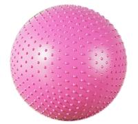 SPYQKHSH Ballon d'entraînement antidérapant et Anti-éclatement, Ballon d'exercice sensoriel avec Picots tactiles, for l'entraînement, Le Yoga et la Grossesse(C,65CM)