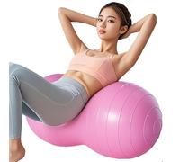 SPYQKHSH Ballon d'exercice Anti-éclatement en Forme d'arachide, siège Actif for Enfants, Ballon de Naissance écologique for la Grossesse, la physiothérapie et l'entraînement de l'équilibre.