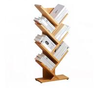 SPYQKHSH Bibliothèque en Bois à 3/4 Niveaux, bibliothèque autoportante en Bois, étagère d'affichage au Sol for Livres, for Chambre à Coucher, Salon, Bureau à Domicile(44x20x106cm)