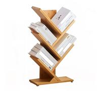 SPYQKHSH Bibliothèque en Bois à 3/4 Niveaux, bibliothèque autoportante en Bois, étagère d'affichage au Sol for Livres, for Chambre à Coucher, Salon, Bureau à Domicile(44x20x80cm)