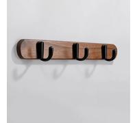 SPYQKHSH Porte-manteau mural robuste, crochets décoratifs en bois for entrée, chambre, salle de bain, for manteaux d'hiver, chapeaux, vestes(B,30cm)