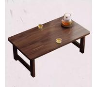 SPYQKHSH Table Basse Pliante Japonaise, Table Centrale rectangulaire en Bois for Salon, réception, Balcon, Baie vitrée, Tatami, Bureau, Salon de thé(100x50x33cm)