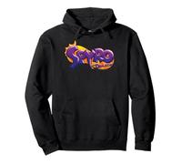Spyro The Dragon Retro Title Logo Video Game Sweat à Capuche