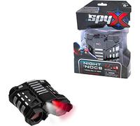 SpyX 10399 Night Nocs Jumelles pour Enfants - Jumelles furtives pour des Missions d'espionnage Amusantes de Jour ou de Nuit - Comprend Un grossissement x2, Un Interrupteur furtif à lumière Rouge, 6