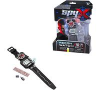 SpyX Montre Espion Recon pour Enfants - Gadget 8 en 1 pour des Missions d'espionnage Amusantes de Jour comme de Nuit - Comprend Lecture numérique, projecteur LED, chronomètre, lumière et alarmes de