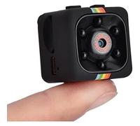SQ11 Mini Camera Espion IP Cachee Sport sans Fil Full HD DV 1080P Enregistreur. Photo 12MP. Caméra de Surveillance Vision Nocturne Infrarouge et Detection Mouvement, Interieur/Exterieur, Noir