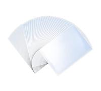 SQAFGYR 100PCS Pochettes de Polypropylène (PP) pour Cartes, Pokemon Trading Card Sleeves Protege Carte Vierges pour Jeux Pochette (67 x 92mm,Non Scellé)