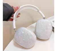 SQAQS Housse de Protection Pour Casque, éléments Populaires, Coque TPU Transparente et Souple, Housse de Protection Anti-Rayures(Blanc)
