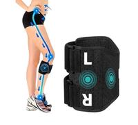 SQAUT® Genouillère d'acupression contre la sciatique et les douleurs de dos, nerf sciatique, soulagement de la douleur pour les douleurs du nerf sciatique, du bas du dos et des hanches - Compression