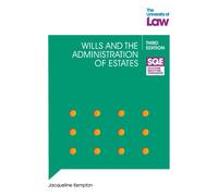 Sqe - Wills And The Administration Of Estates 3e