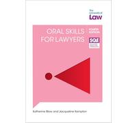 SQE2 - Oral Skills for Lawyers 4e