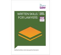 SQE2 - Written Skills for Lawyers 4e