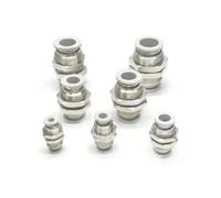 SQGGMOAUSC 1 pièce blanc capuchon press-fit 4/6/8/10/12/14 mm OD tube de cloison pneumatique en laiton plaqué nickel connecteur à libération rapide (16 mm)