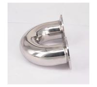 SQGGMOAUSC 32 mm O/D pour virole O/D de 50,5 mm en acier inoxydable 304 coude à 180 degrés
